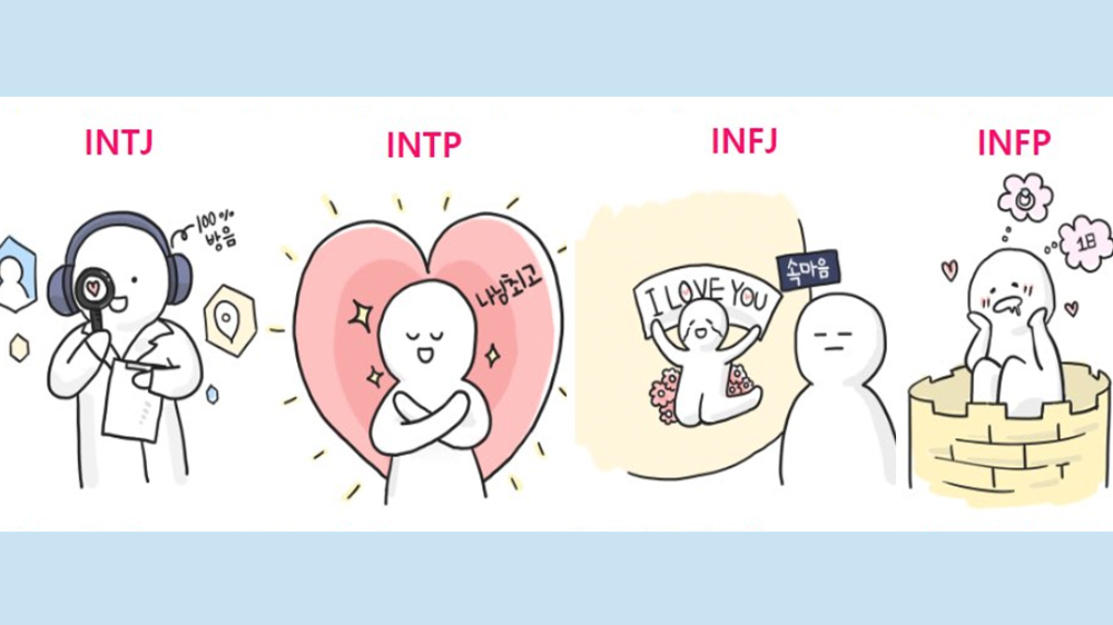 韓国流行の Mbti 恋愛タイプ 能力値 テスト結果 Intj Intp Infj Infp Funfunlanguage
